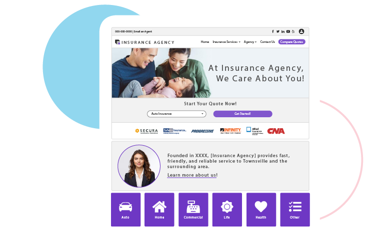 EZLynx Agency Websites